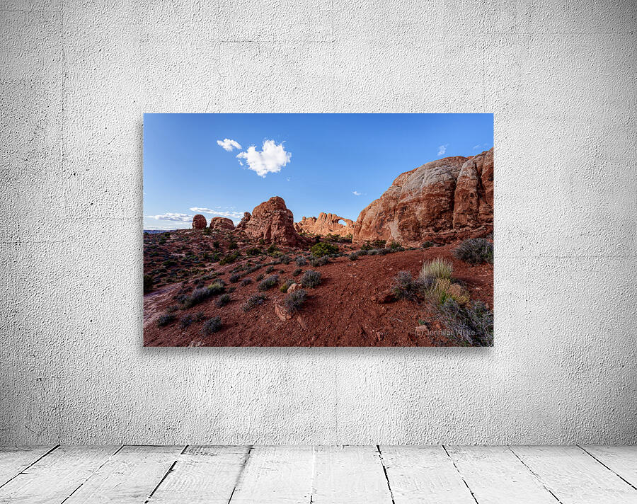 Sun Lit Skyline Arch Utah Wall Preview