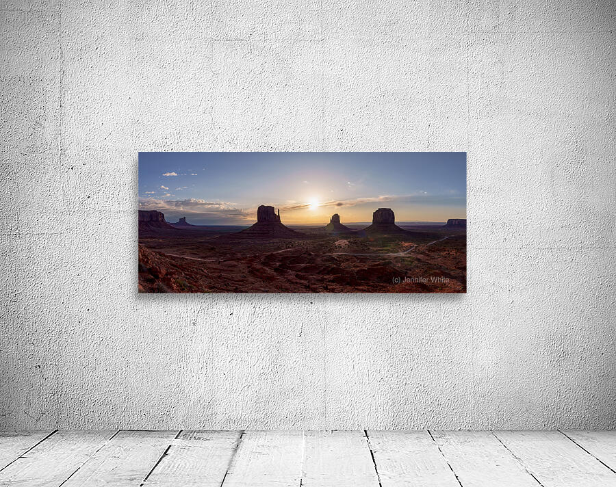 Monument Valley Panorama Wall Preview