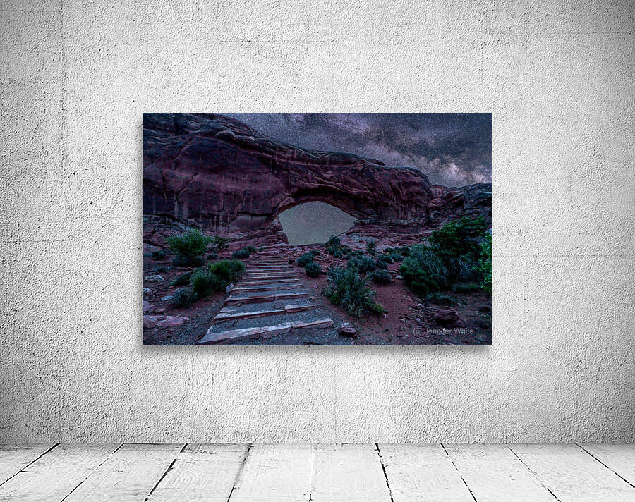 Stargazing At Arches South Window Wall Preview