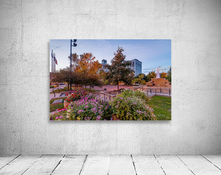 Springfield Square Blue Hour Springfield Historic Park Central Square by Jennifer White ...