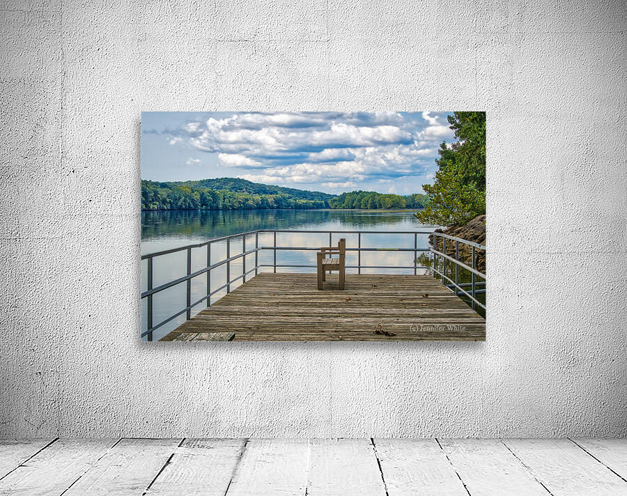 Lake Taneycomo Bench Wall Preview