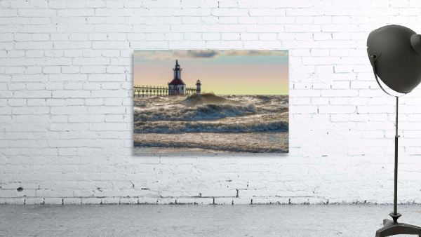 St Joseph Lighthouse Painterly Wall Preview