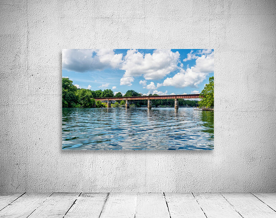 Train Bridge Lake Branson Wall Preview