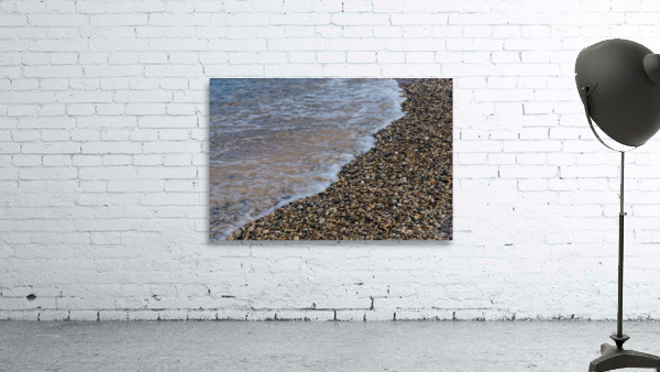 Wave Ashore Painterly Wall Preview
