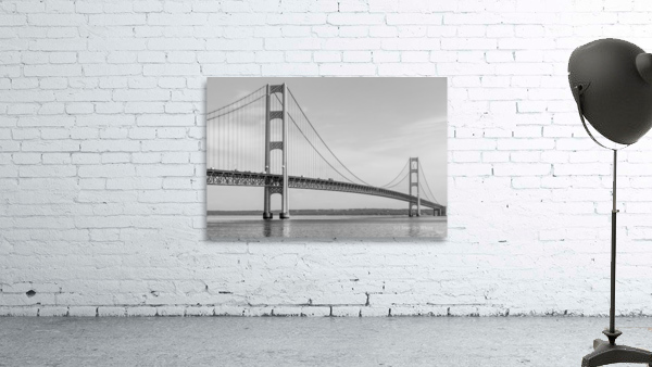 The Mighty Mac Bridge Grayscale Wall Preview