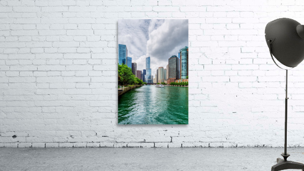 Down Chicago River Wall Preview