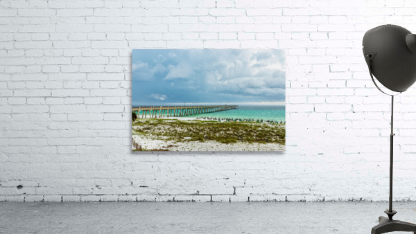 Storm Clouds Over Navarre Beach Wall Preview