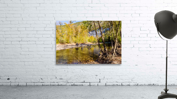 Crossing The Buffalo River Wall Preview