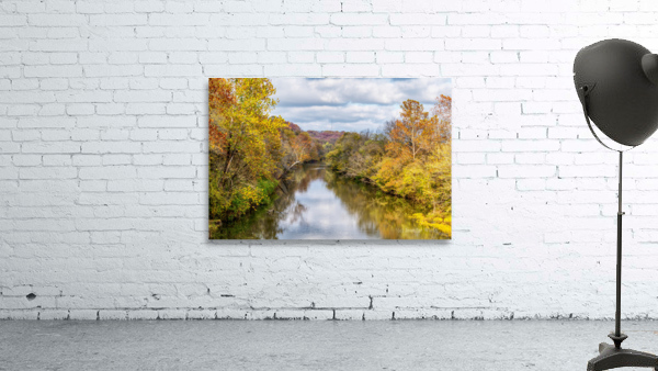 James River Fall Scene Wall Preview
