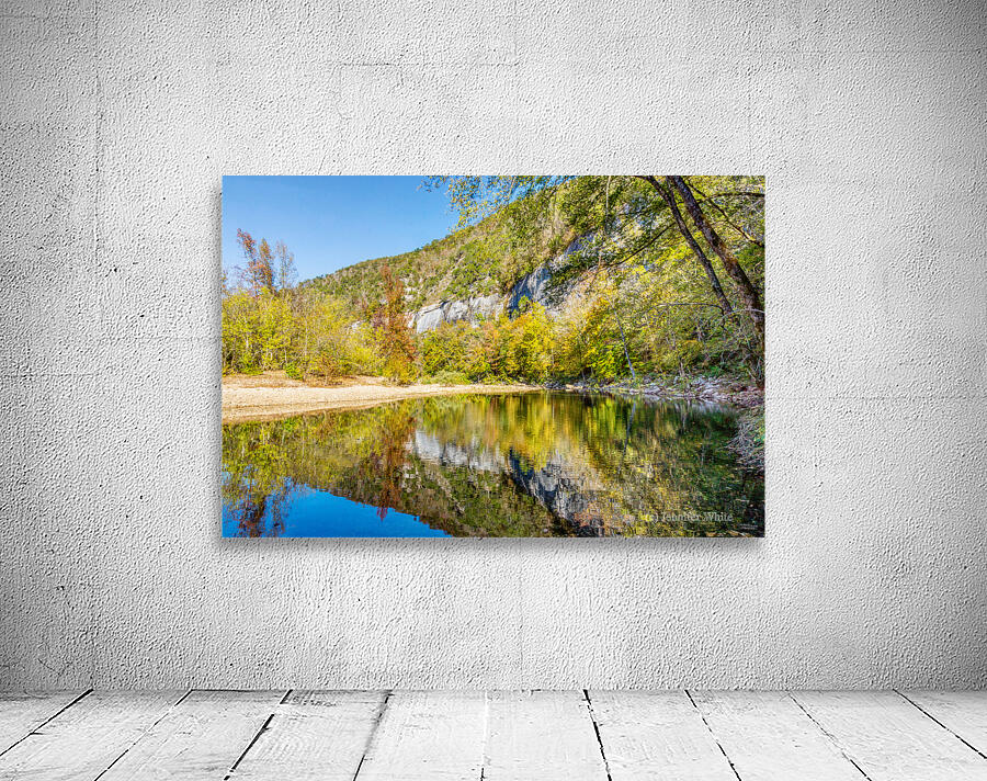Buffalo River Bluff Reflections Wall Preview