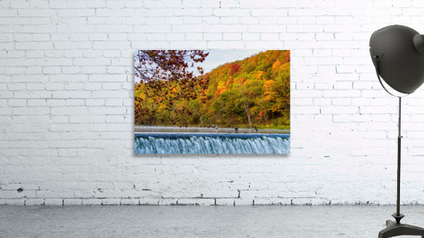 Bennett Spring Fall Fishing Wall Preview