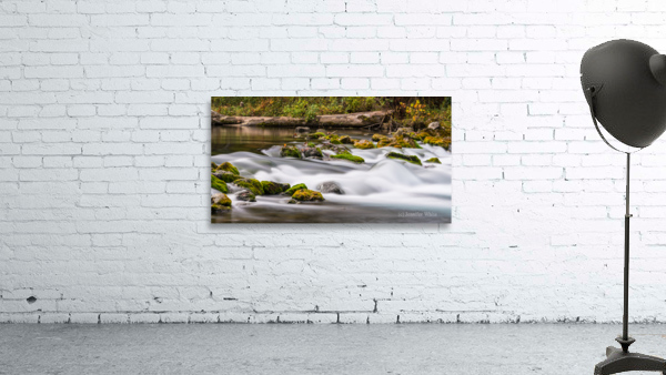 Rapids At Bennett Spring Pano Wall Preview