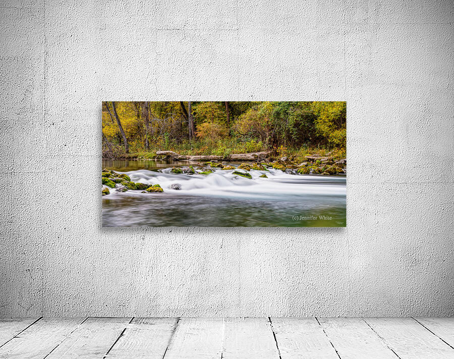 Bennett Spring Rapids Pano Wall Preview
