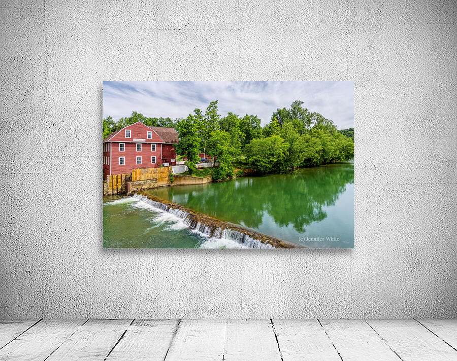 Looking Down At War Eagle Mill Wall Preview