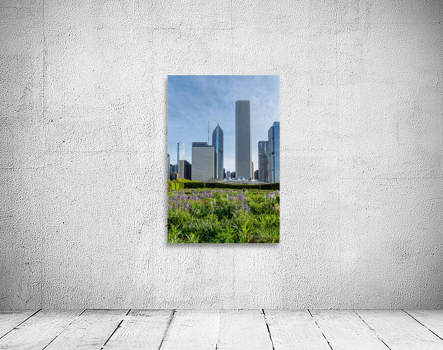 Chicago Spring Cityscape Wall Preview