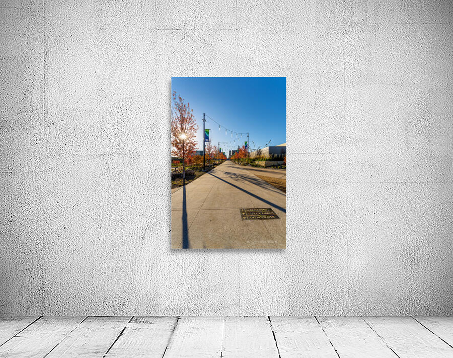 Omaha Riverfront Walkway Wall Preview