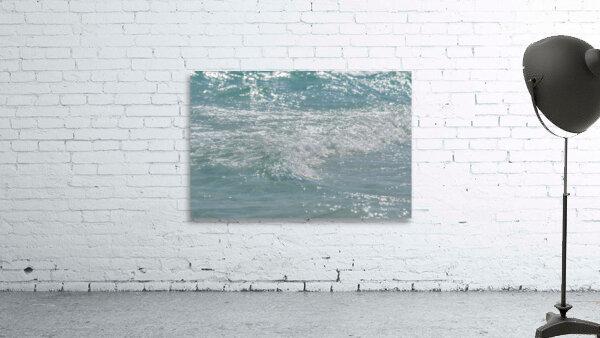 Sparkling Ocean Waves Wall Preview