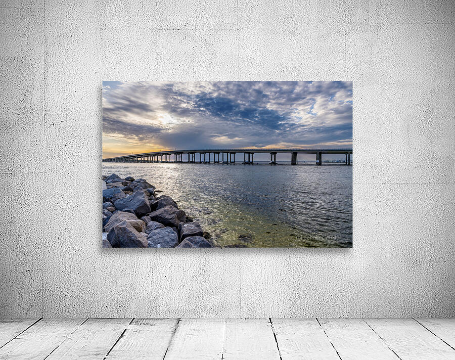 Destin Florida Bridges Evening Wall Preview