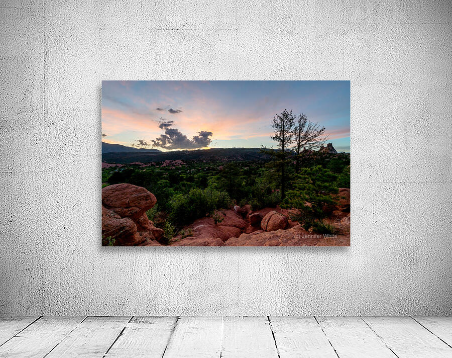 Magic Hour Colorado Sunset Wall Preview