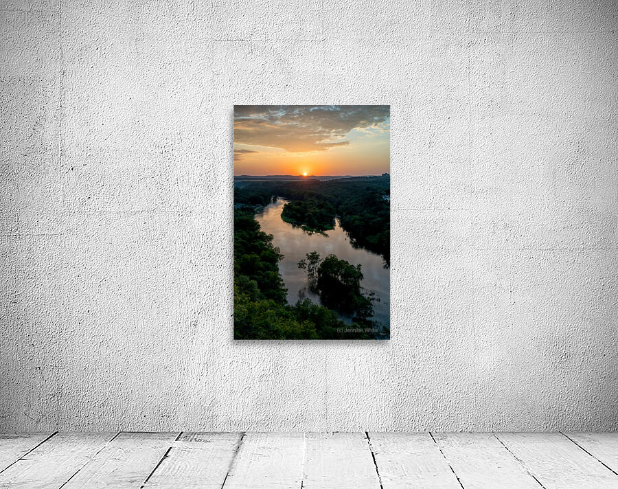 Ball Of Fire Sunset Over Branson Wall Preview