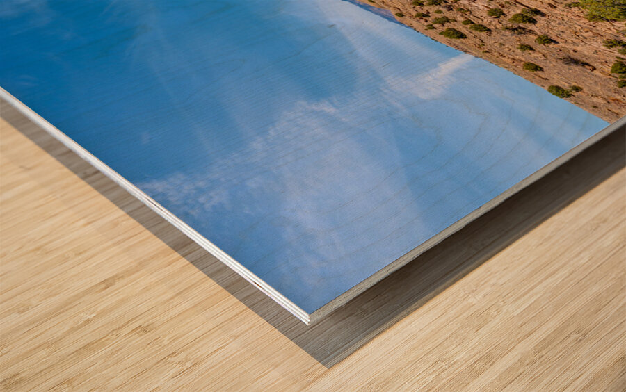 Harleys Dome Valley View Wood print