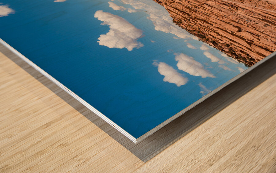 Moki Dugway Cedar Mesa Wood print