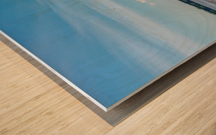 Cape Girardeau Mississippi River View Wood print