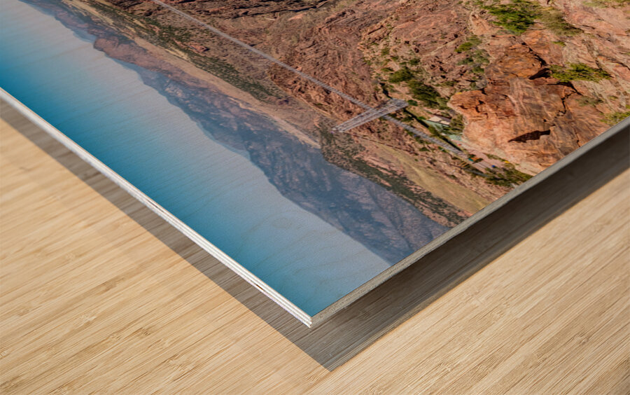 The Royal Gorge Wood print