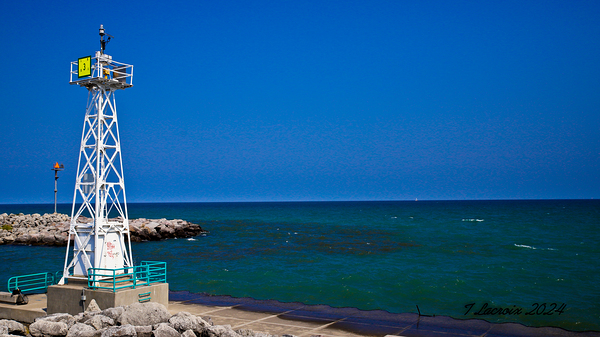  Racine Harbor  Overlook Wisconsin  47 Digital Download