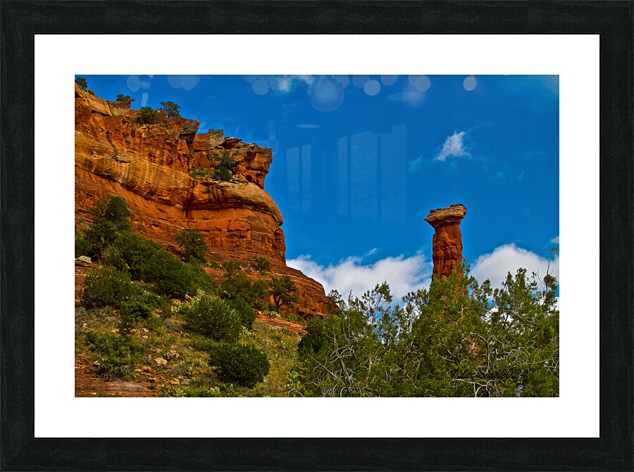 Arizona walking around Sedona 22 Picture Frame print