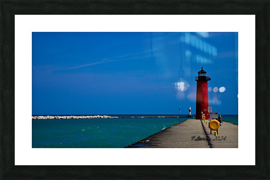 Kenosha Wisconsin Harbor 3 Picture Frame print