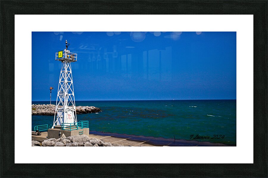  Racine Harbor  Overlook Wisconsin  47 Picture Frame print