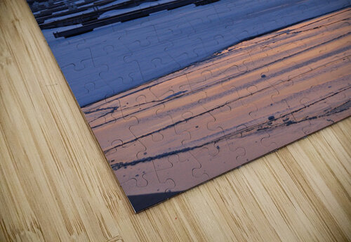 Winter Montrose Harbor Chicago IL Tony Lacroix puzzle