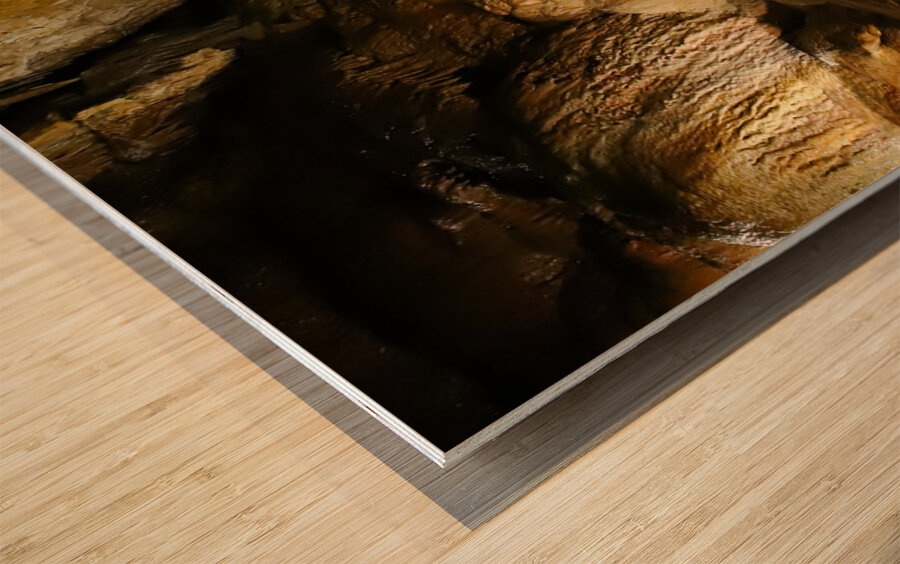 Caves in SW Wisconsin  Wood print