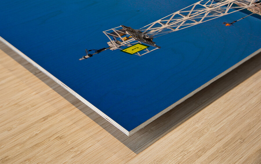  Racine Harbor  Overlook Wisconsin  47 Wood print