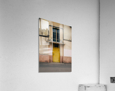 Yellow door Acrylic Print