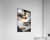 Homemade candle Acrylic Print