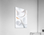 White ceramic Acrylic Print