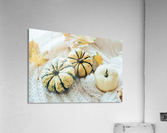 Three pumpkins Acrylic Print
