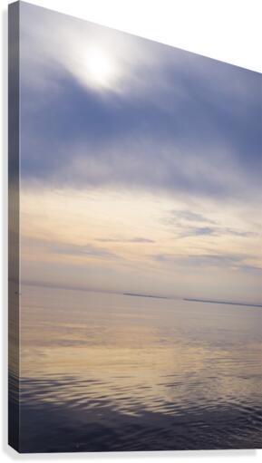 Gold and blue Canvas Print