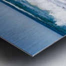 Blue wave  Metal print