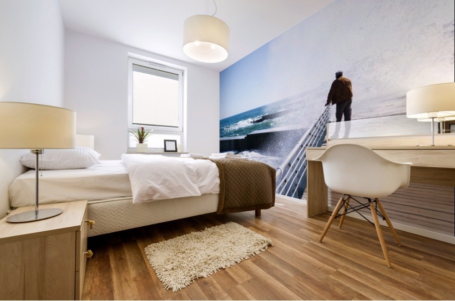 The storm Mural print