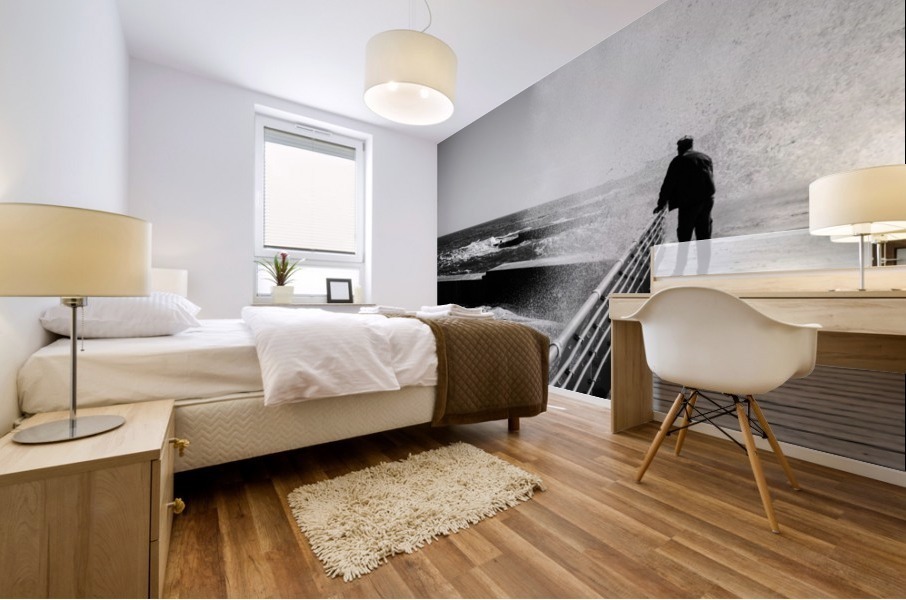 The last storm Mural print