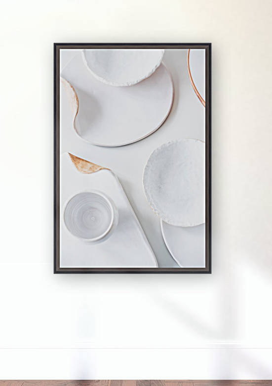 White ceramic by Daria Minaeva