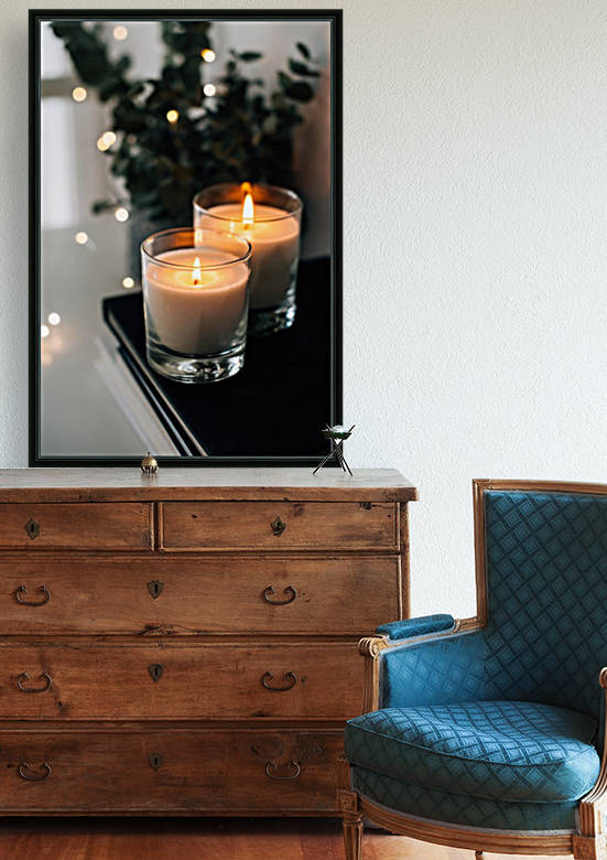 Burning candles Reproduction