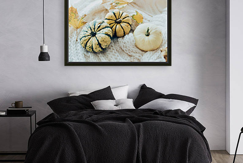 Three pumpkins by Daria Minaeva