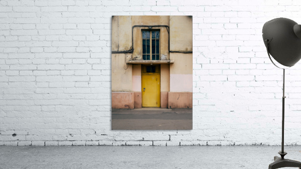 Yellow door Wall Preview