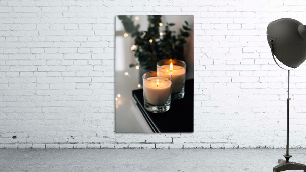 Burning candles Wall Preview
