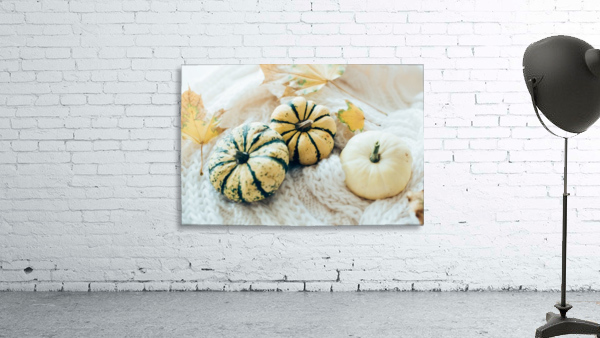 Three pumpkins Wall Preview