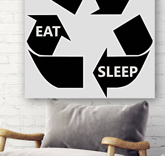eat gym sleep by MOMOTP